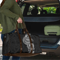 Traditional Polynesian Art Tattoos Travel Bag Black Color - Polynesian Pride