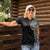 Traditional Polynesian Art Tattoos Women Polo Shirt Black Color - Polynesian Pride
