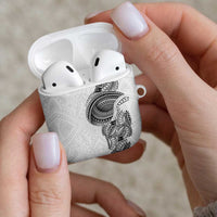 Traditional Polynesian Art Tattoos AirPods Case White Color - Polynesian Pride