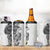 Traditional Polynesian Art Tattoos 4 in 1 Can Cooler Tumbler White Color - Polynesian Pride