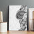 Traditional Polynesian Art Tattoos Canvas Wall Art White Color - Polynesian Pride