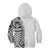 Traditional Polynesian Art Tattoos Kid Hoodie White Color - Polynesian Pride