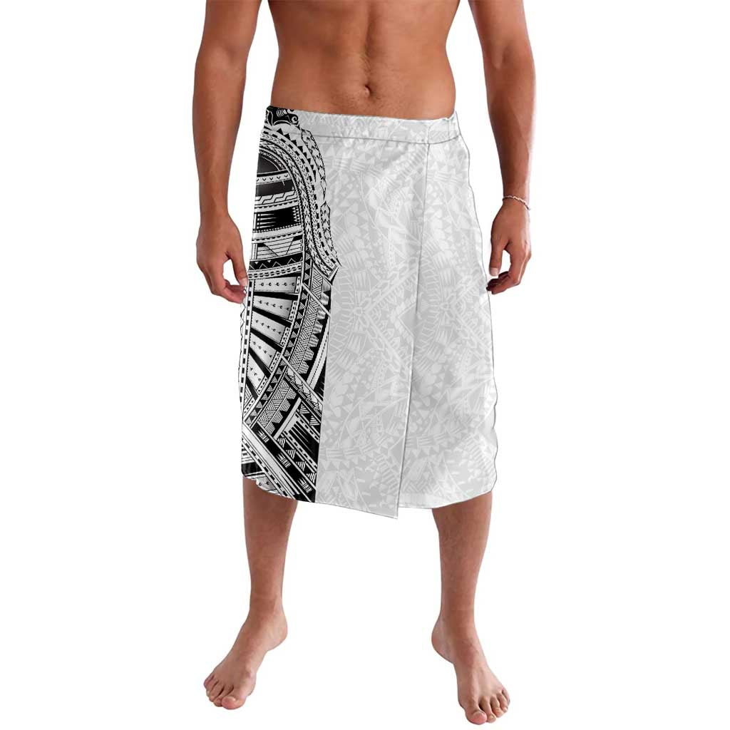 Traditional Polynesian Art Tattoos Lavalava White Color - Polynesian Pride