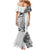 Traditional Polynesian Art Tattoos Mermaid Dress White Color - Polynesian Pride