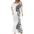 Traditional Polynesian Art Tattoos Mermaid Dress White Color - Polynesian Pride