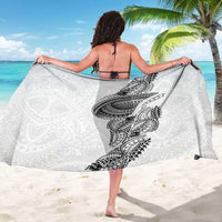 Traditional Polynesian Art Tattoos Sarong White Color - Polynesian Pride
