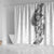 Traditional Polynesian Art Tattoos Shower Curtain White Color - Polynesian Pride