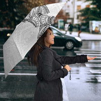 Traditional Polynesian Art Tattoos Umbrella White Color - Polynesian Pride
