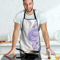 Traditional Polynesian Art Tattoos Apron Purple Color - Polynesian Pride