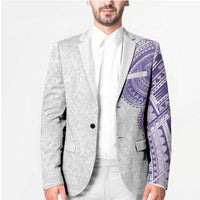 Traditional Polynesian Art Tattoos Blazer Purple Color - Polynesian Pride