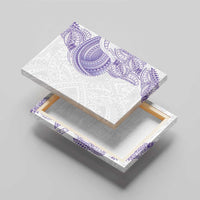Traditional Polynesian Art Tattoos Canvas Wall Art Purple Color - Polynesian Pride