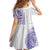 Traditional Polynesian Art Tattoos Family Matching Mermaid Dress and Hawaiian Shirt Purple Color - Polynesian Pride