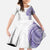 Traditional Polynesian Art Tattoos Family Matching Tank Maxi Dress and Hawaiian Shirt Purple Color - Polynesian Pride