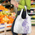 Traditional Polynesian Art Tattoos Grocery Bag Purple Color - Polynesian Pride