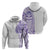 Traditional Polynesian Art Tattoos Hoodie Purple Color - Polynesian Pride