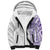 Traditional Polynesian Art Tattoos Sherpa Hoodie Purple Color - Polynesian Pride
