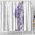 Traditional Polynesian Art Tattoos Shower Curtain Purple Color - Polynesian Pride