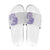 Traditional Polynesian Art Tattoos Slide Sandals Purple Color - Polynesian Pride