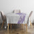 Traditional Polynesian Art Tattoos Tablecloth Purple Color - Polynesian Pride