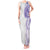 Traditional Polynesian Art Tattoos Tank Maxi Dress Purple Color - Polynesian Pride