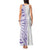 Traditional Polynesian Art Tattoos Tank Maxi Dress Purple Color - Polynesian Pride