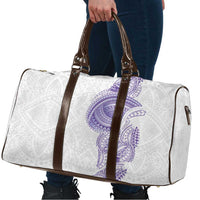 Traditional Polynesian Art Tattoos Travel Bag Purple Color - Polynesian Pride