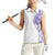 Traditional Polynesian Art Tattoos Women Sleeveless Polo Shirt Purple Color - Polynesian Pride