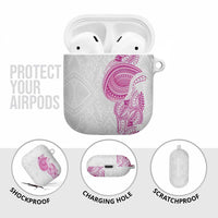 Traditional Polynesian Art Tattoos AirPods Case Pink Color - Polynesian Pride