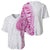 Traditional Polynesian Art Tattoos Baseball Jersey Pink Color - Polynesian Pride