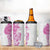 Traditional Polynesian Art Tattoos 4 in 1 Can Cooler Tumbler Pink Color - Polynesian Pride