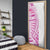 Traditional Polynesian Art Tattoos Door Cover Pink Color - Polynesian Pride