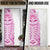 Traditional Polynesian Art Tattoos Door Cover Pink Color - Polynesian Pride