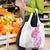 Traditional Polynesian Art Tattoos Grocery Bag Pink Color - Polynesian Pride