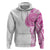 Traditional Polynesian Art Tattoos Hoodie Pink Color - Polynesian Pride
