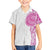 Traditional Polynesian Art Tattoos Kid Hawaiian Shirt Pink Color - Polynesian Pride