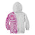 Traditional Polynesian Art Tattoos Kid Hoodie Pink Color - Polynesian Pride