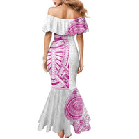 Traditional Polynesian Art Tattoos Mermaid Dress Pink Color - Polynesian Pride