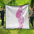 Traditional Polynesian Art Tattoos Quilt Pink Color - Polynesian Pride