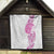 Traditional Polynesian Art Tattoos Quilt Pink Color - Polynesian Pride