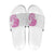 Traditional Polynesian Art Tattoos Slide Sandals Pink Color - Polynesian Pride