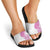 Traditional Polynesian Art Tattoos Slide Sandals Pink Color - Polynesian Pride