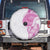Traditional Polynesian Art Tattoos Spare Tire Cover Pink Color - Polynesian Pride