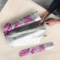 Traditional Polynesian Art Tattoos Umbrella Pink Color - Polynesian Pride