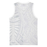 Lotu Tamaiti Basketball Jersey Traditional Samoan Art Tattoos - Polynesian Pride