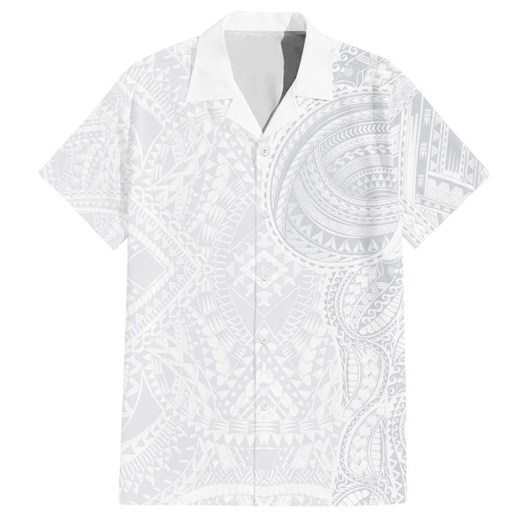 Lotu Tamaiti Family Matching Long Sleeve Bodycon Dress and Hawaiian Shirt Traditional Samoan Art Tattoos - Polynesian Pride