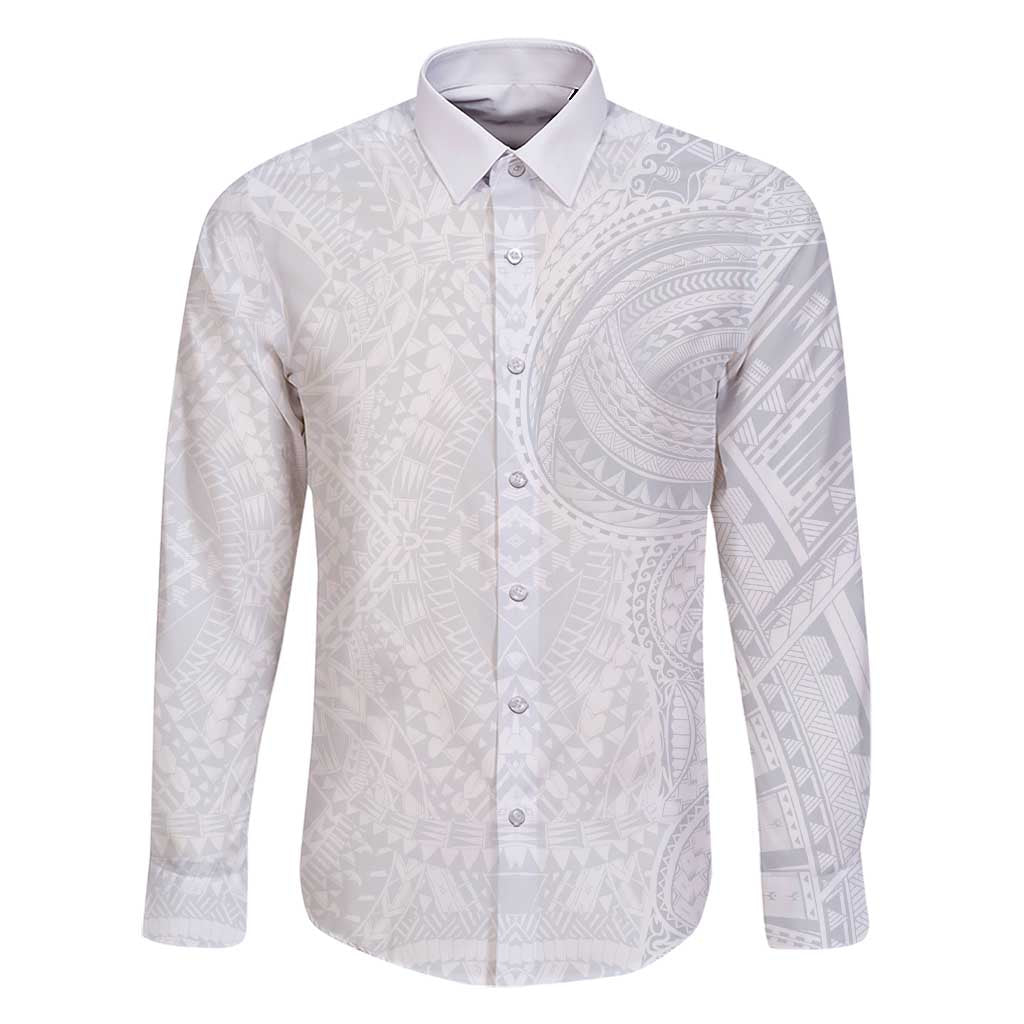 Lotu Tamaiti Family Matching Short Sleeve Bodycon Dress and Hawaiian Shirt Traditional Samoan Art Tattoos - Polynesian Pride