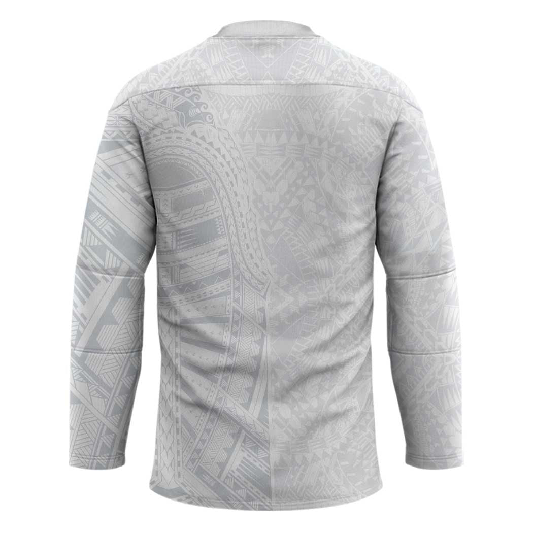 Lotu Tamaiti Hockey Jersey Traditional Samoan Art Tattoos - Polynesian Pride