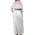 Lotu Tamaiti Off Shoulder Maxi Dress Traditional Samoan Art Tattoos - Polynesian Pride