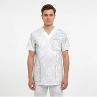 Lotu Tamaiti Scrub Top Traditional Samoan Art Tattoos - Polynesian Pride