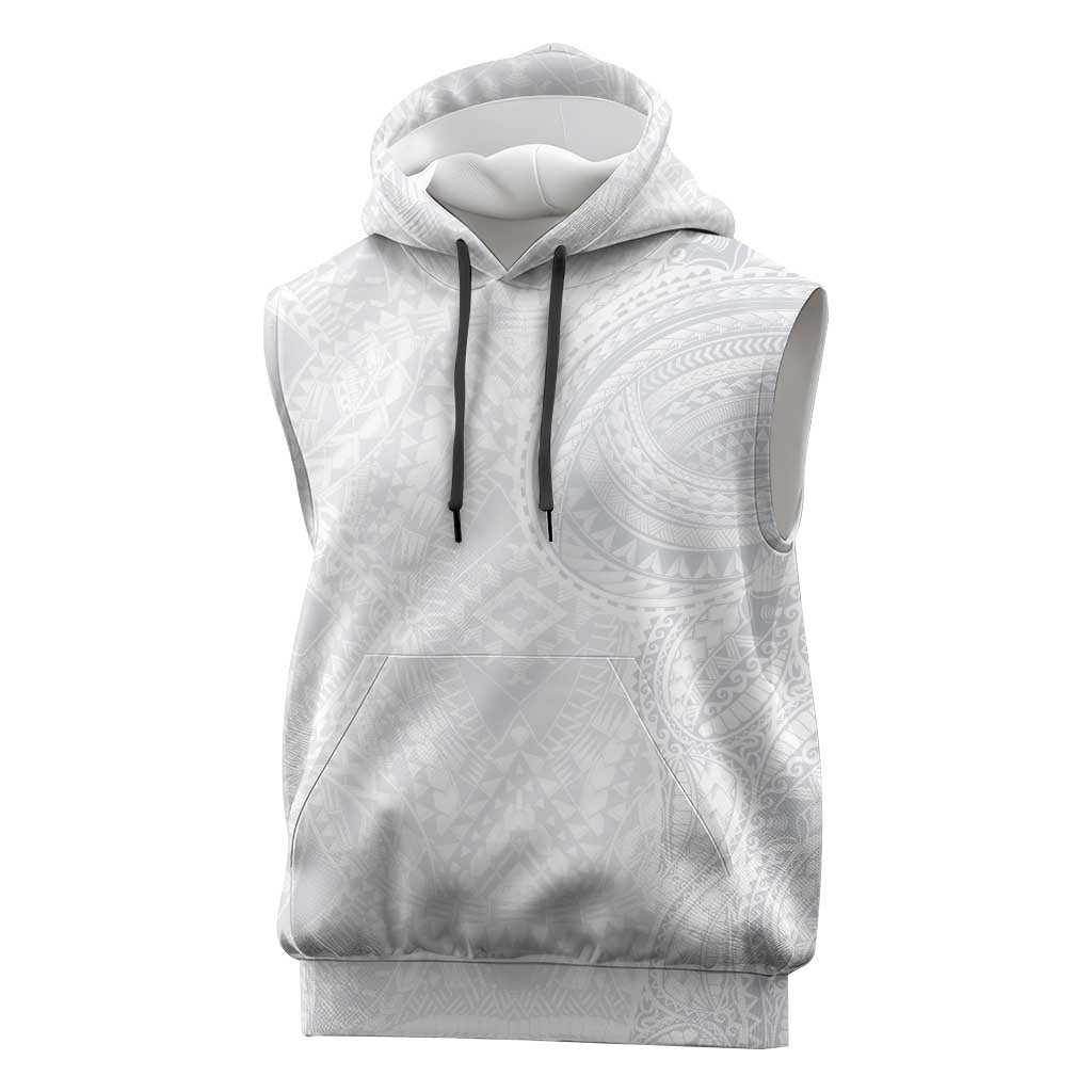 Lotu Tamaiti Sleeveless Hoodie Traditional Samoan Art Tattoos - Polynesian Pride